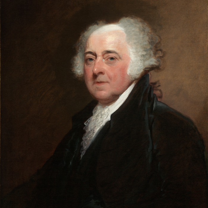 President John Adams Authentic Lock of Hair