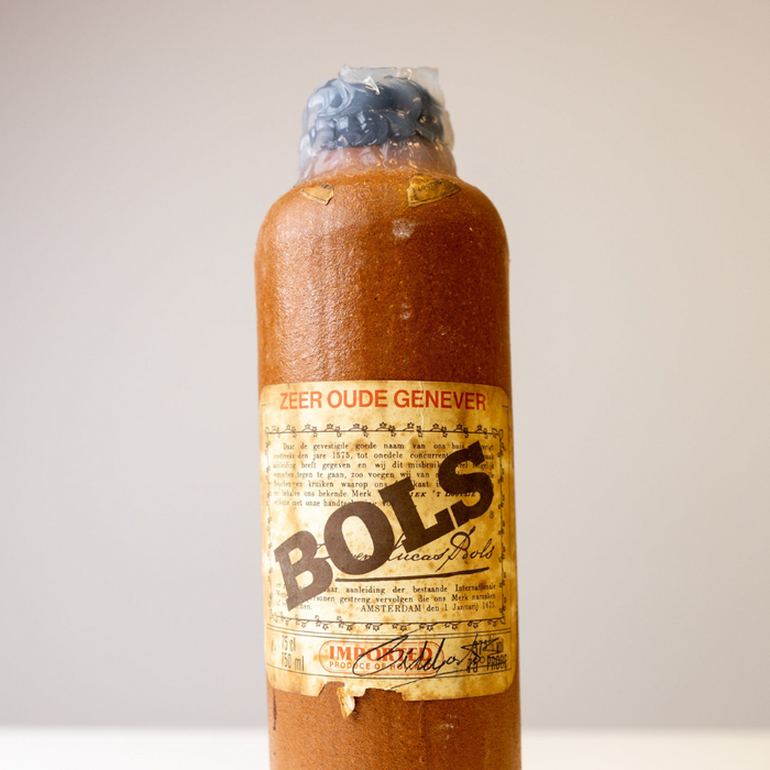 Fidel Castro signed and gifted BOLS liqueur bottle