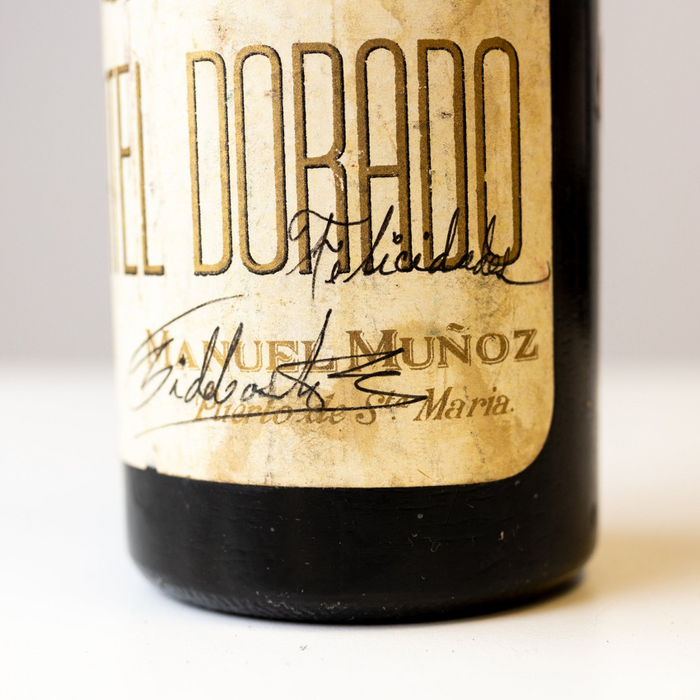 Fidel Castro signed and gifted bottle of wine