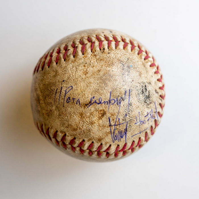 The 1999 Friendship Ball owned by Fidel Castro - signed by Hugo Chavez, Fidel Castro and Raul Castro