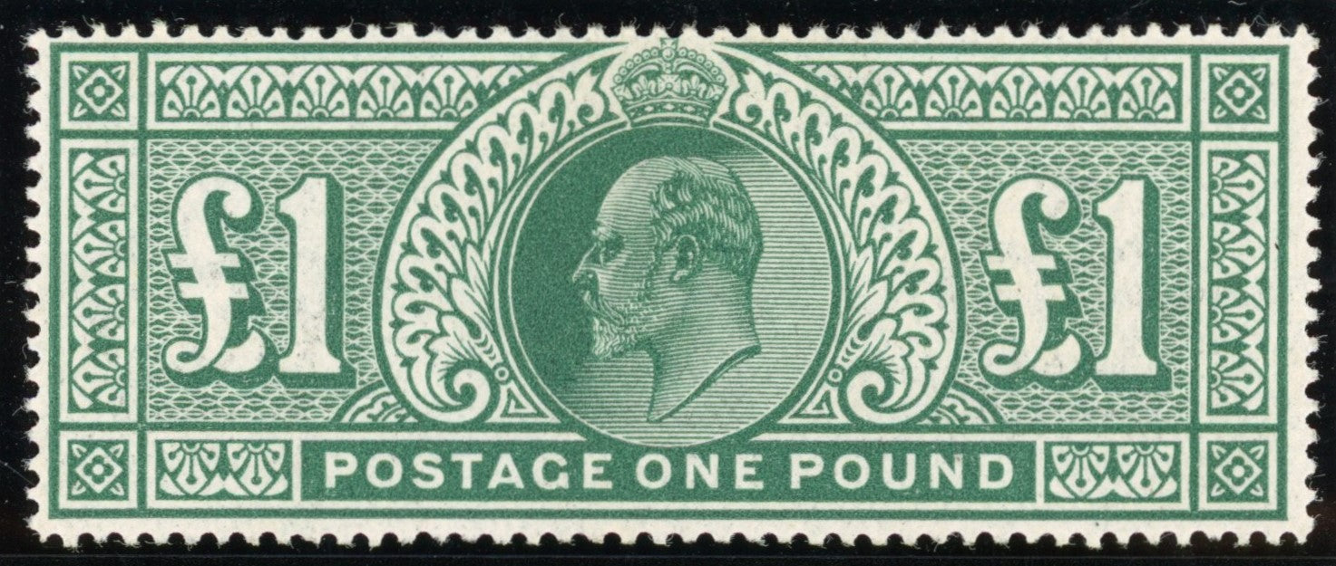 Great Britain 1911 £1 deep green, SG320