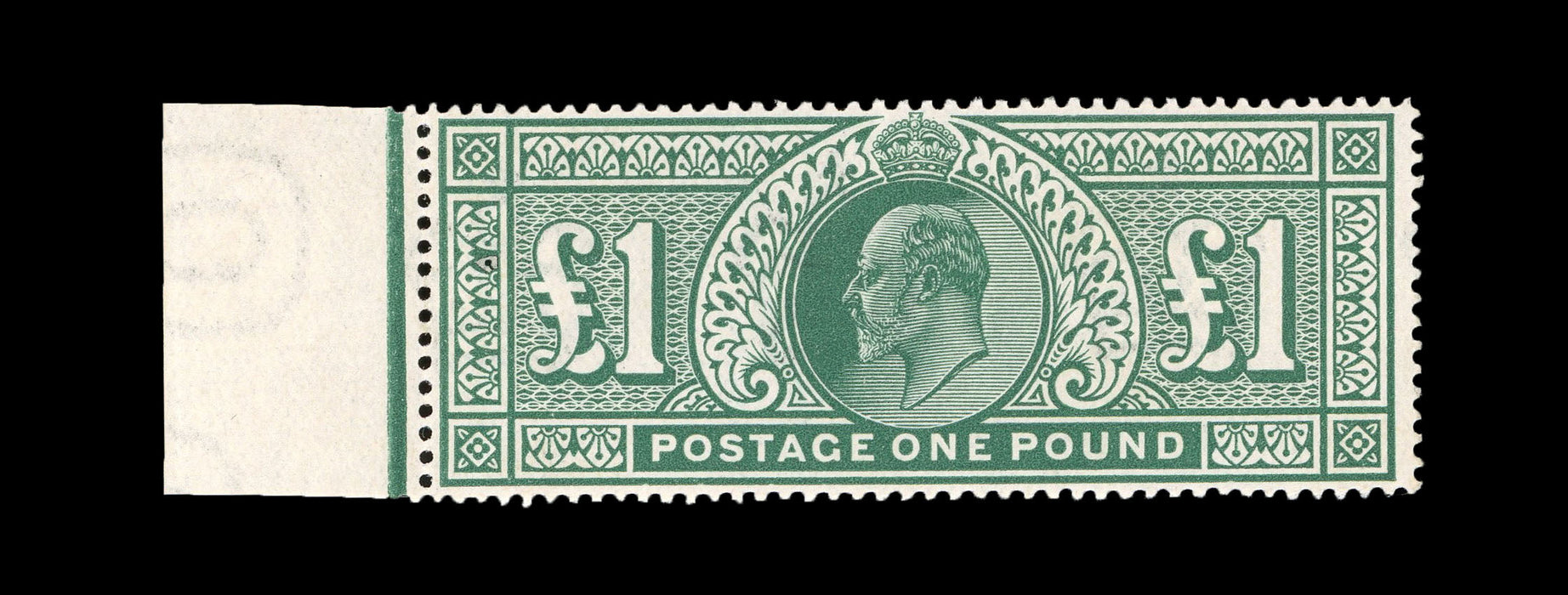 Great Britain 1911 £1 deep green, SG320