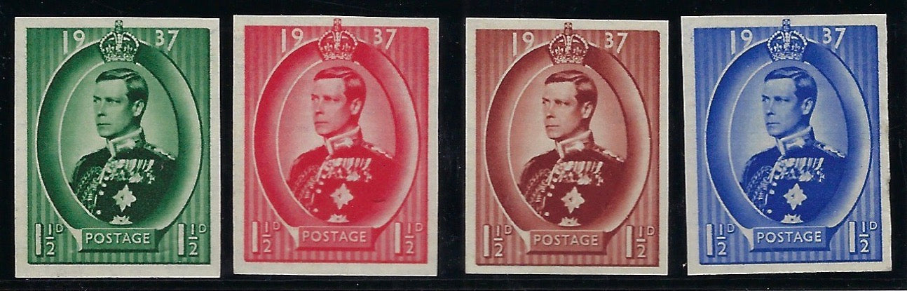 Great Britain 1936 (23rd Sept)1½d Edward VIII Coronation Essays. SG459var
