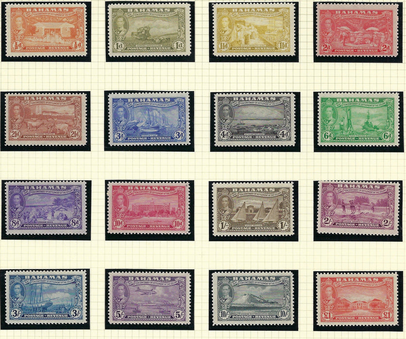 Bahamas 1948 (11 Oct) King George VI TSG178/193