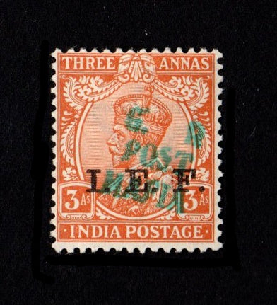 Tanganyika 1915 3a orange SGM38