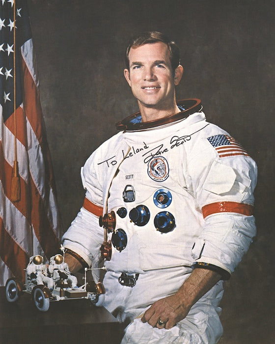 Dave Scott signed photograph