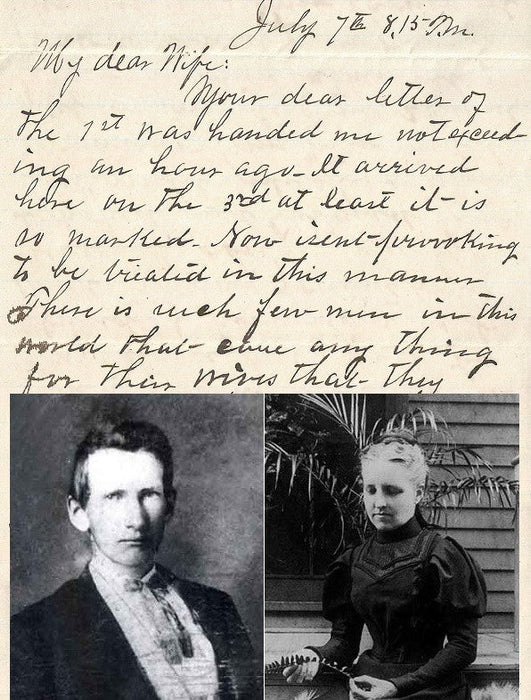 Frank James Signed Letter