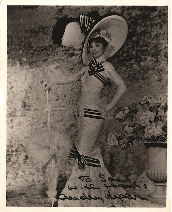 Audrey Hepburn My Fair Lady signed photo