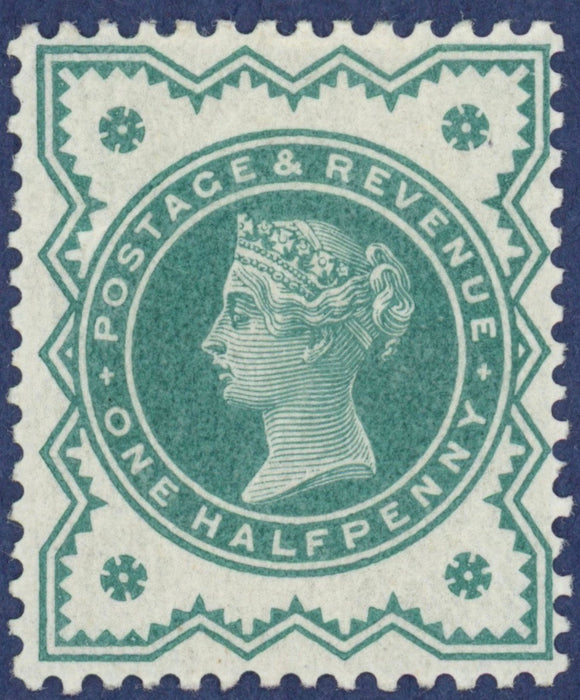 Great Britain 1900 ½d "Jubilee" Colour trial, SG213var
