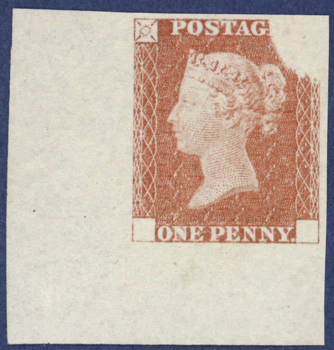 Great Britain 1840 1d Rainbow trIal (State 3), SGDP20b