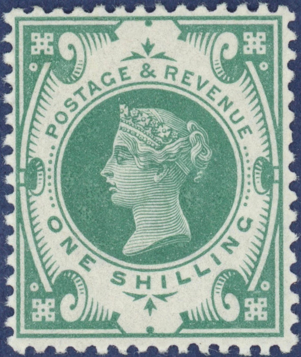 Great Britain 1899 1s colour trial, SG211var