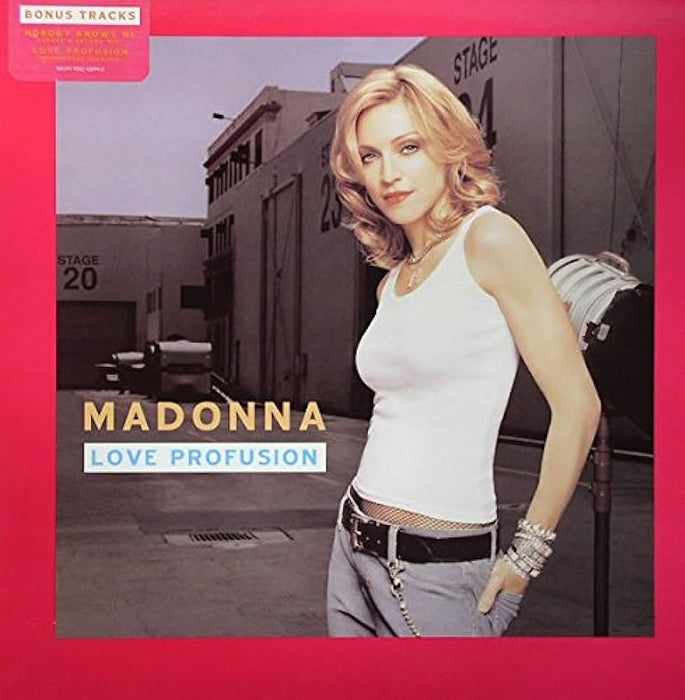 Madonna autographed & worn GAP advert vest top