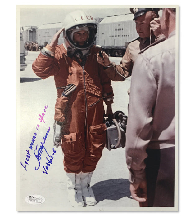 Valentina Tereshkova signed photograph