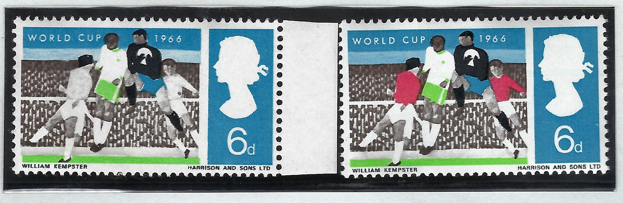 Great Britain 1966 Queen Elizabeth II 6d World Cup, SG694c