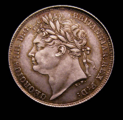 Sixpence George IV 1825