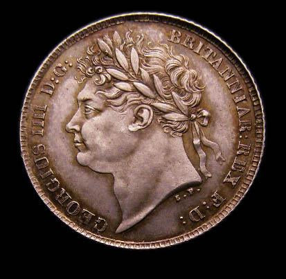 Sixpence George IV 1825