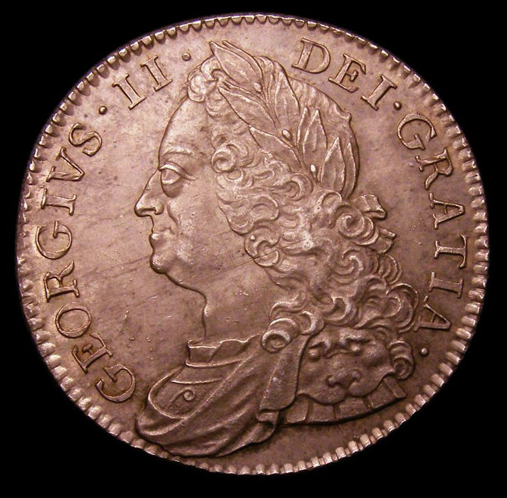 Halfcrown George II 1750