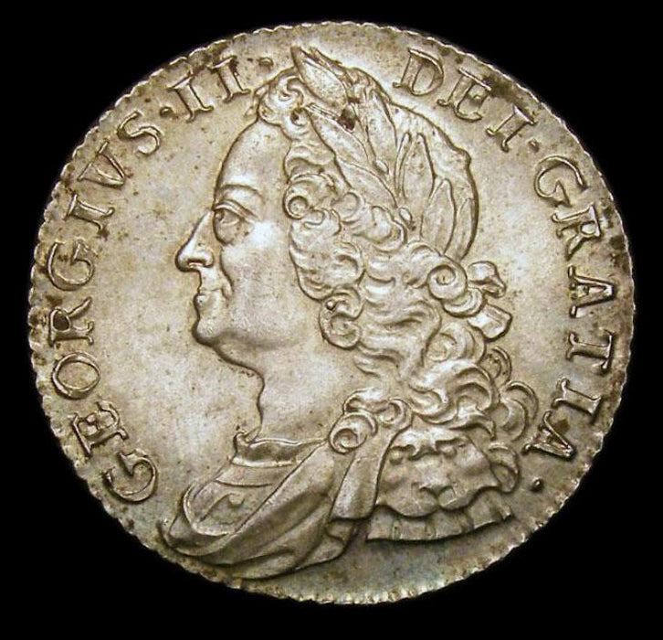Shilling George II 1750