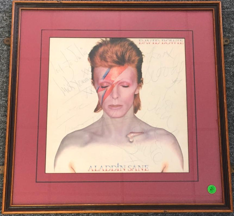 David Bowie signed Aladdin Sane LP