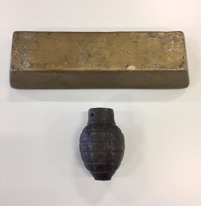 Two props from classic Bond movie Goldfinger (1964)
