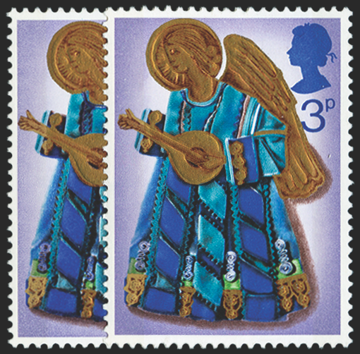 Great Britain 1972 3p Christmas error, SG914c