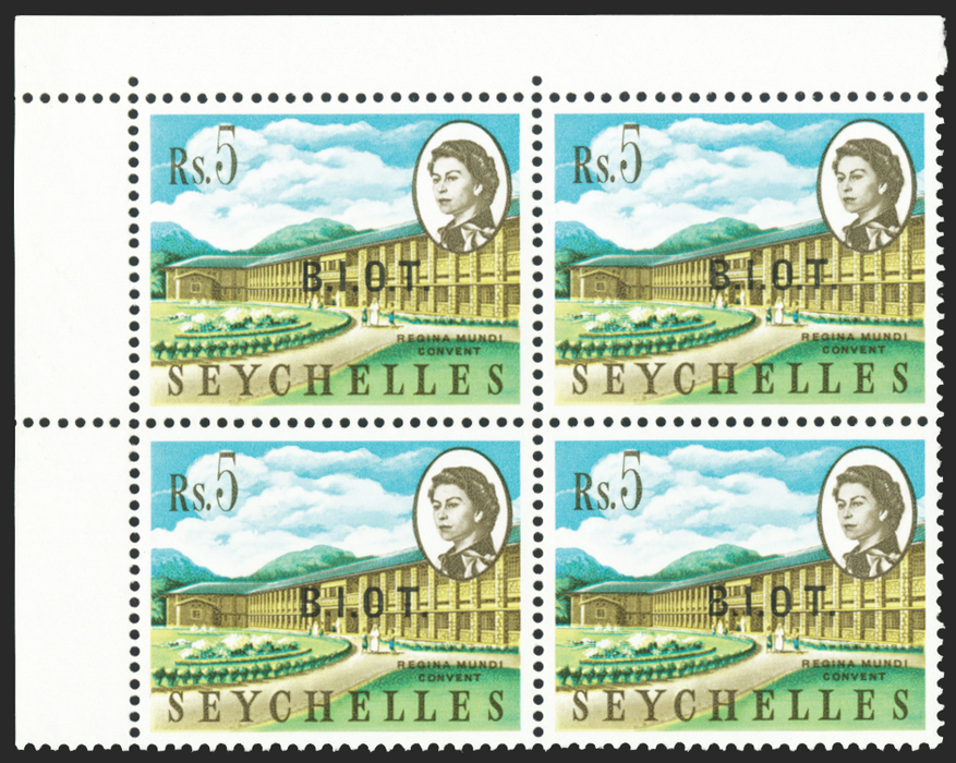 British Indian Ocean Territory 1968 5r multicoloured, SG14b