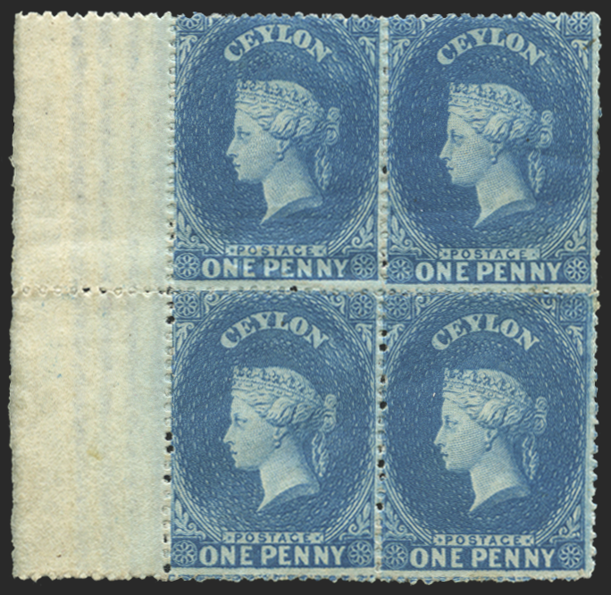 Ceylon 1861-64 1d dull blue, SG28