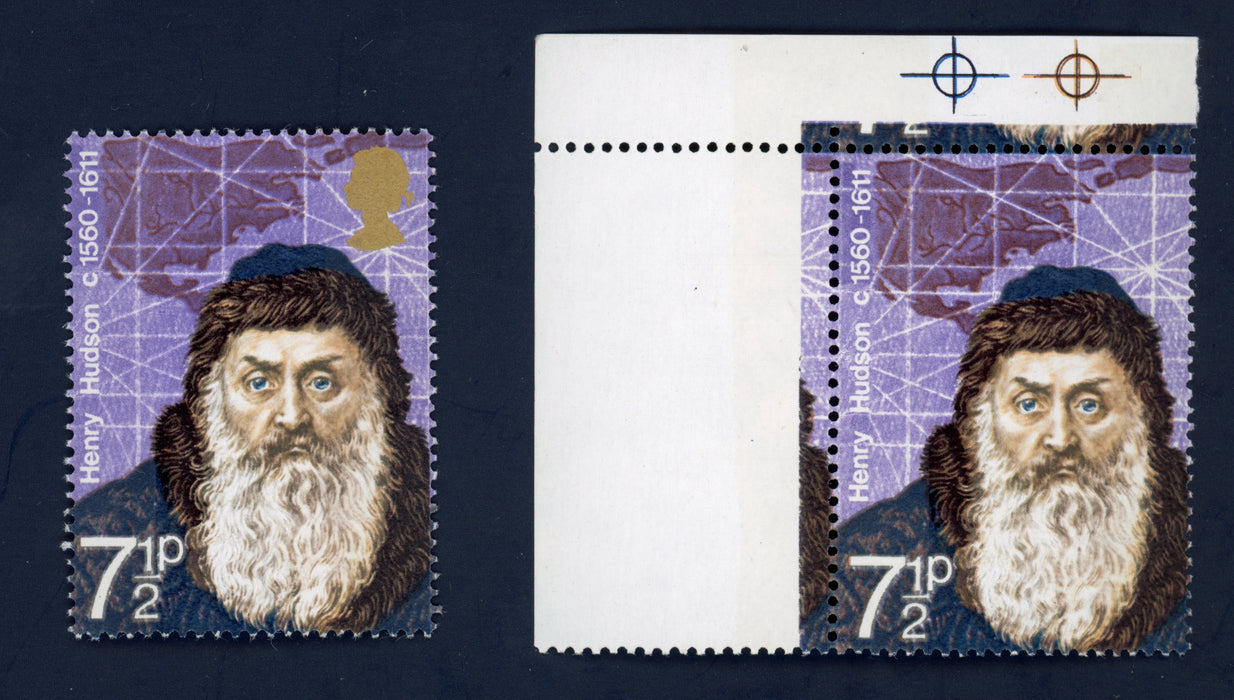 Great Britain 1972 7½p British Polar Explorers error, SG899a