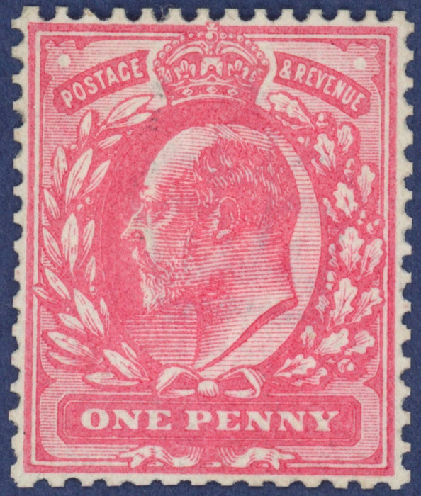 Great Britain 1906 1d colour trial, SG219var