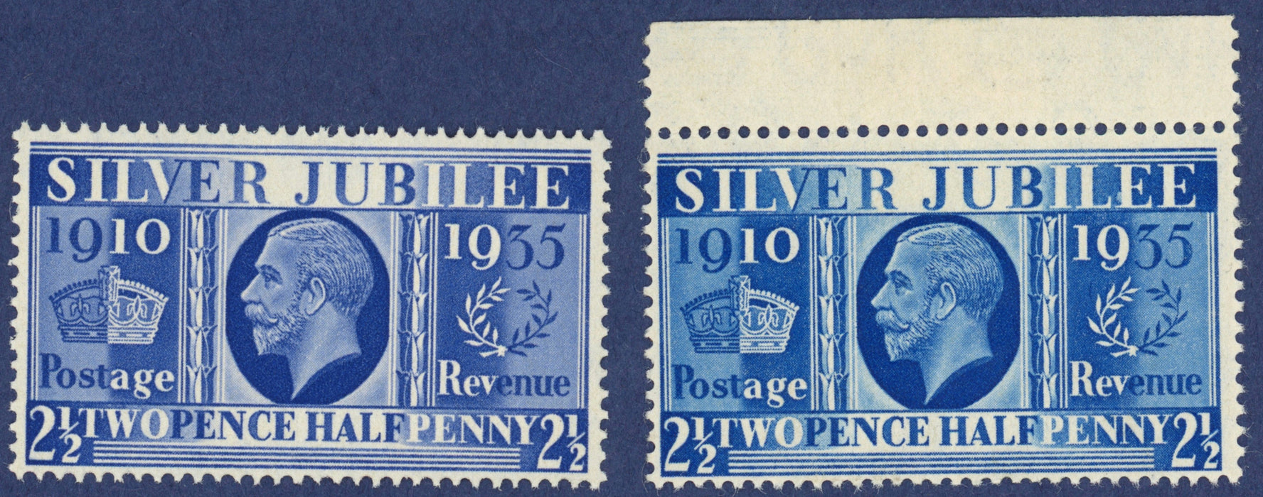 Great Britain 1935 2½d Prussian Blue, SG456a