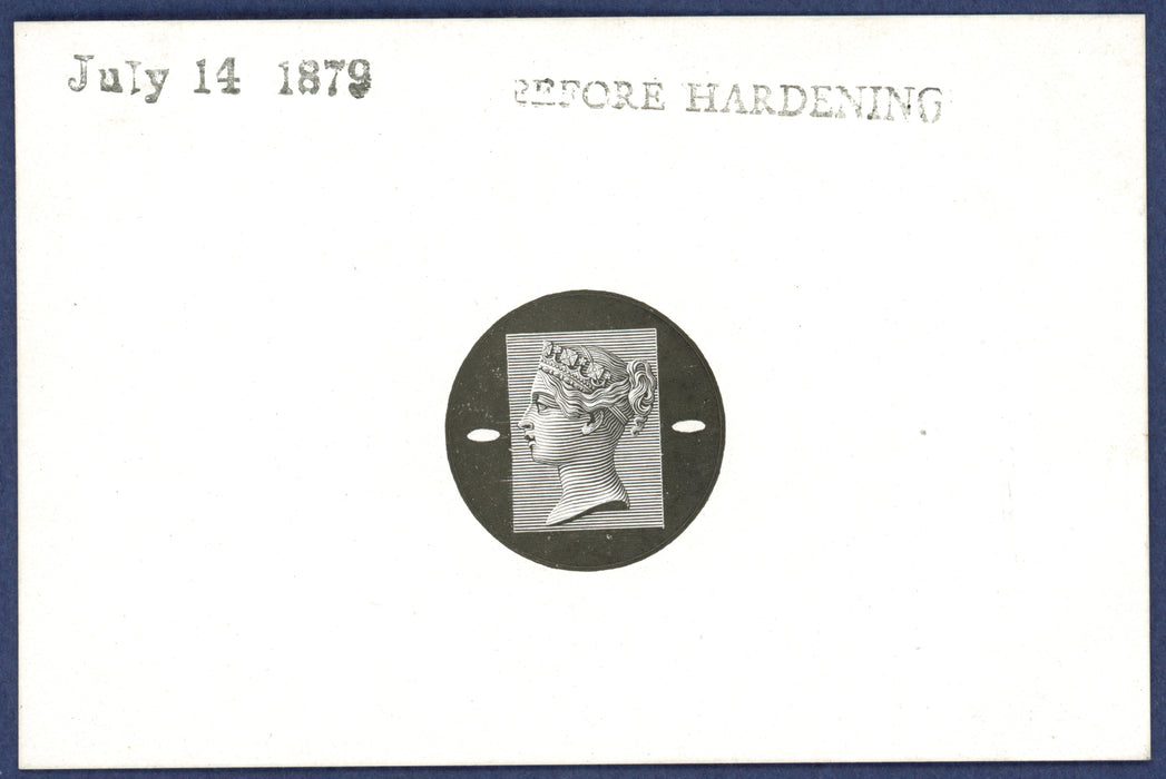 Great Britain 1879 1d Head die proof, SG166var