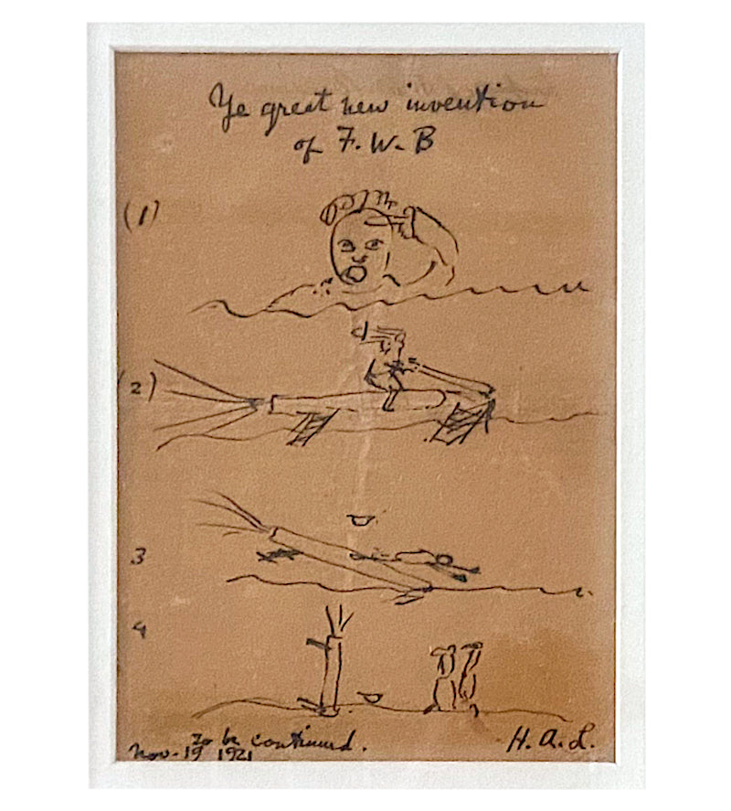 New today: Hand-drawn by a great inventor