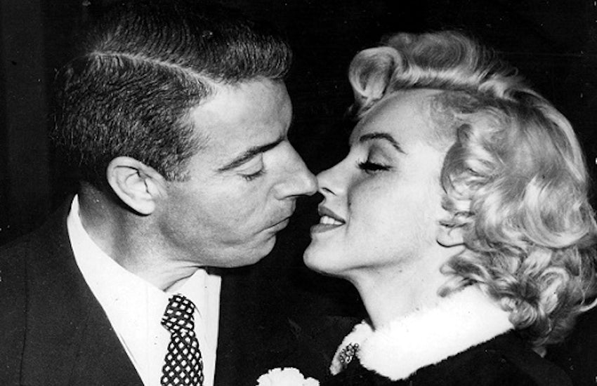 Marilyn Monroe and Joe DiMaggio