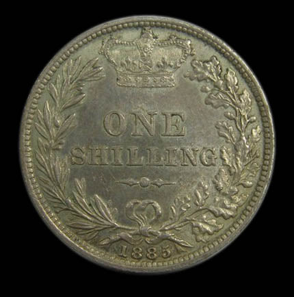 Shilling Victoria 1885