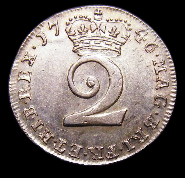 Maundy 2d George II 1746