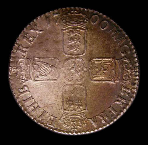 Shilling William III 1700