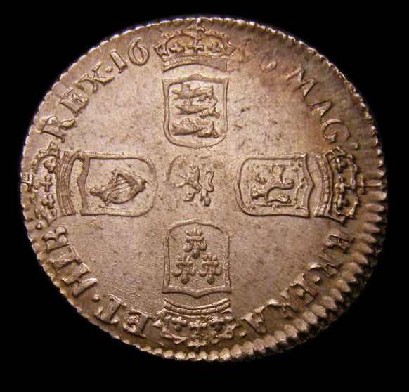 Sixpence William III 1696
