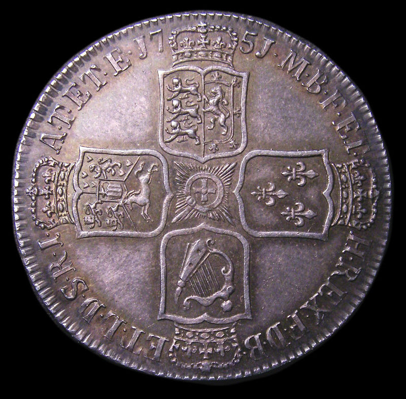 Halfcrown George II 1751