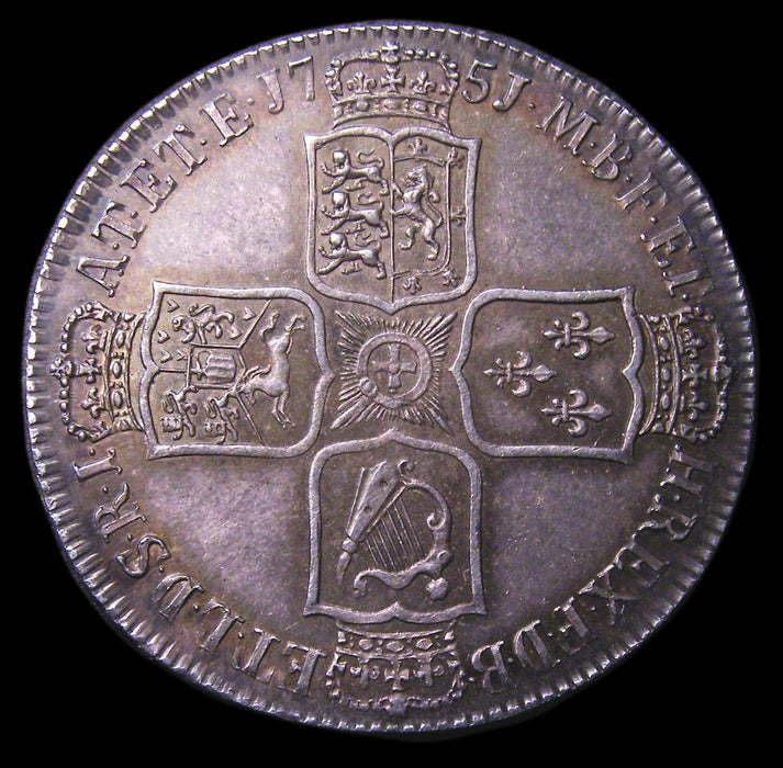 Halfcrown George II 1751