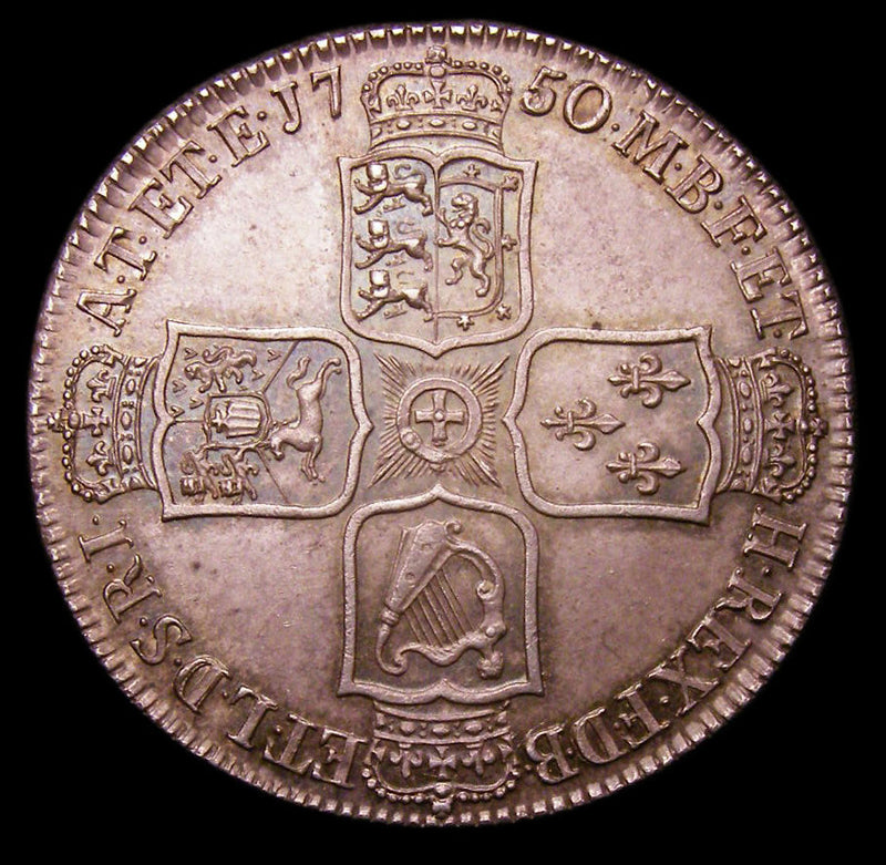 Halfcrown George II 1750