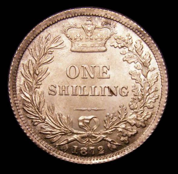 Shilling Victoria 1872