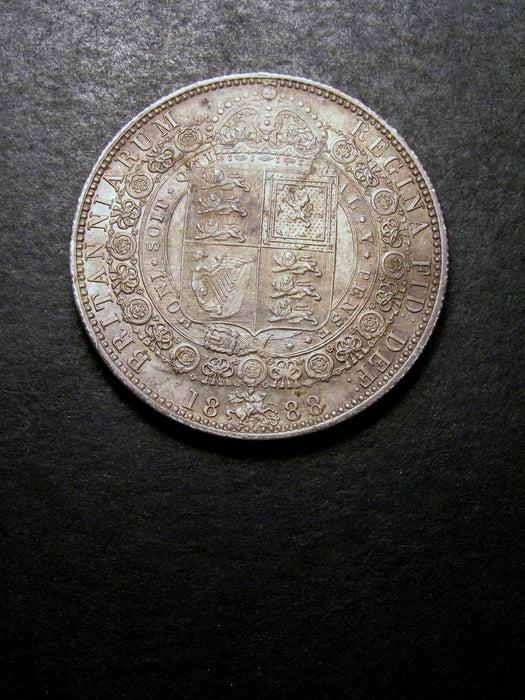 Halfcrown Victoria 1888