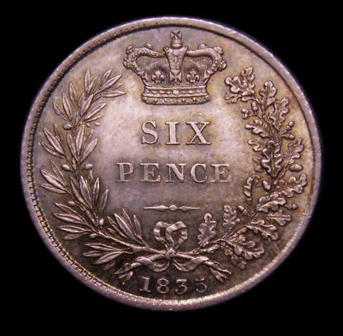Sixpence William IV 1835