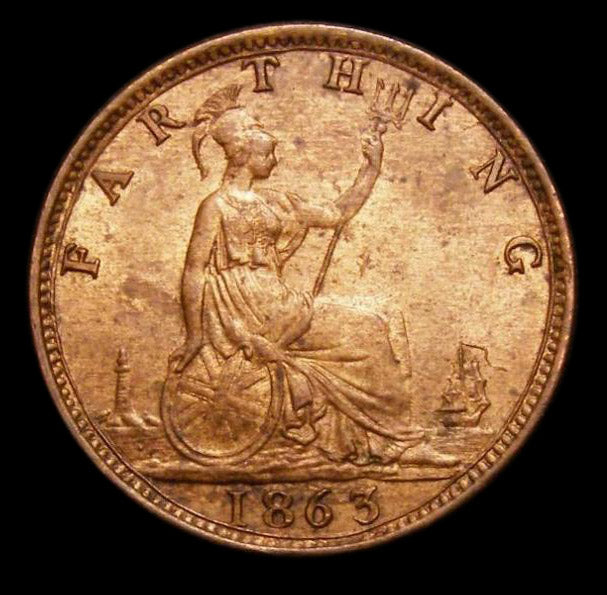 Farthing Victoria 1863