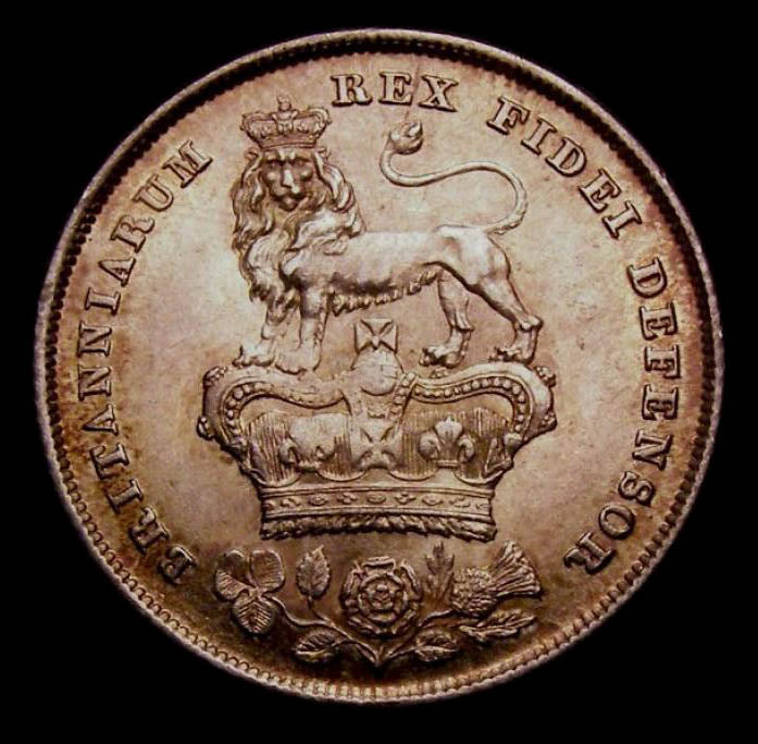 Shilling George IV 1825