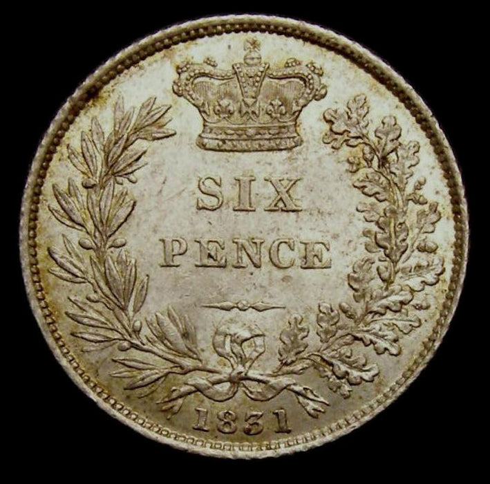 Sixpence William IV 1831
