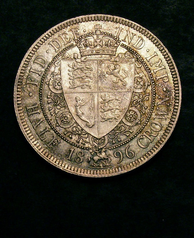 Halfcrown Victoria 1896