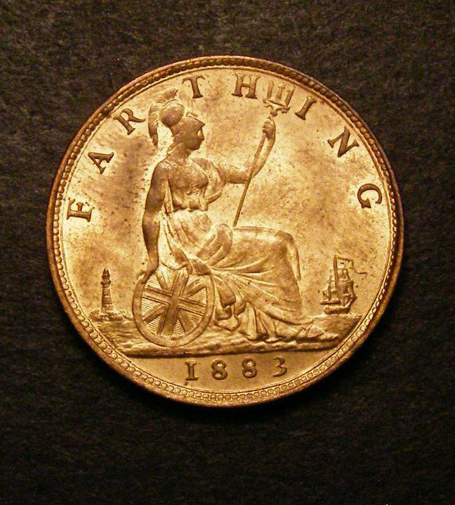 Farthing Victoria 1883