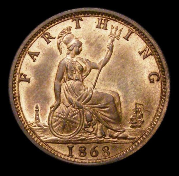 Farthing Victoria 1868