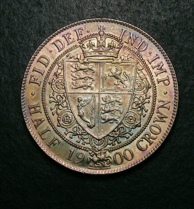 Halfcrown Victoria 1900